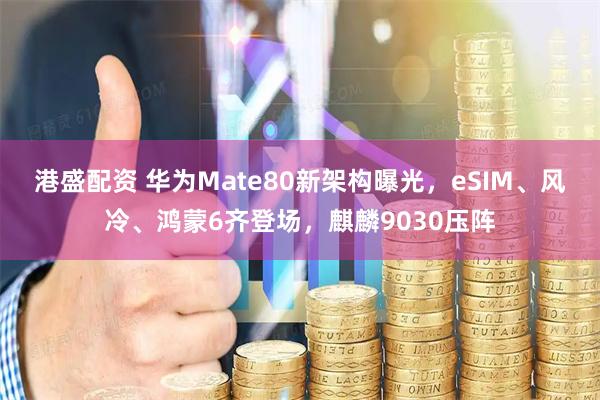 港盛配资 华为Mate80新架构曝光，eSIM、风冷、鸿蒙6齐登场，麒麟9030压阵